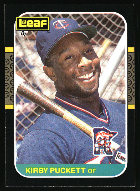 1987 Leaf #56 Kirby Puckett