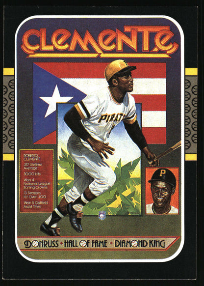 1987 Leaf #163 Roberto Clemente