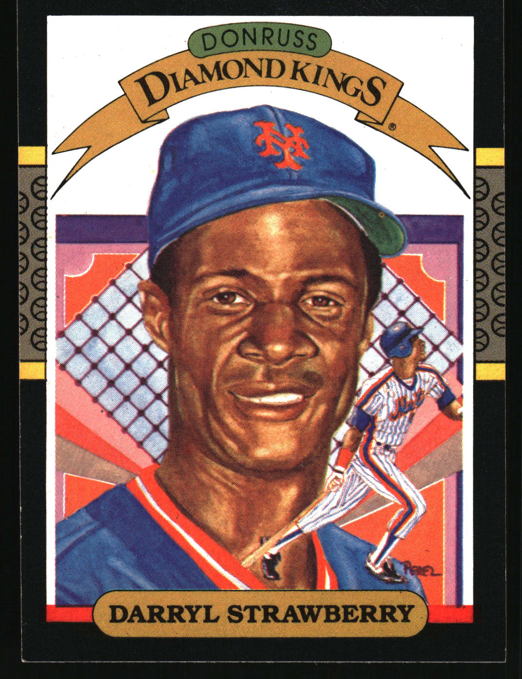 1987 Donruss #4 Darryl Strawberry