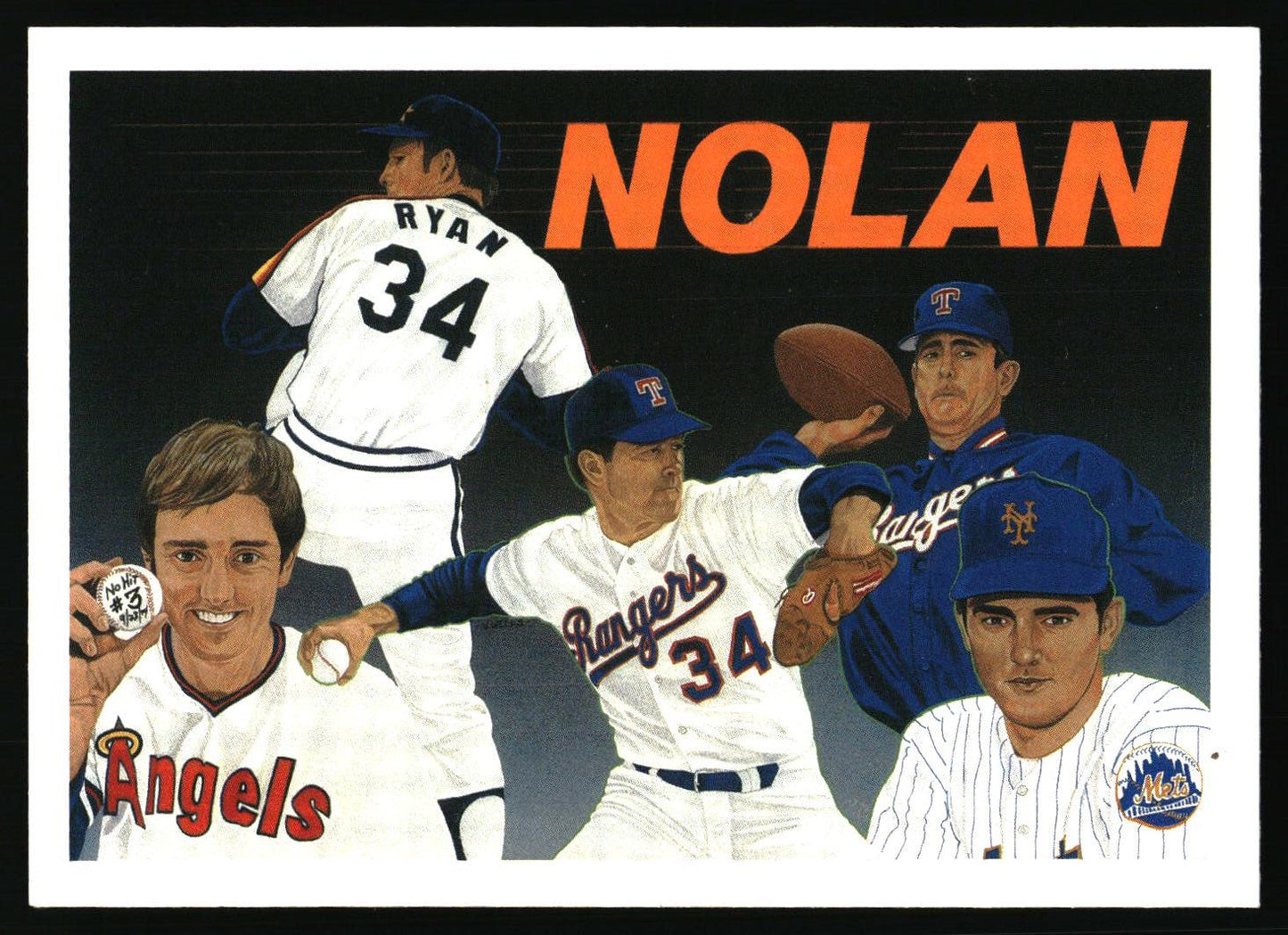1991 Upper Deck #18 Nolan Ryan Baseball Heroes: Nolan Ryan