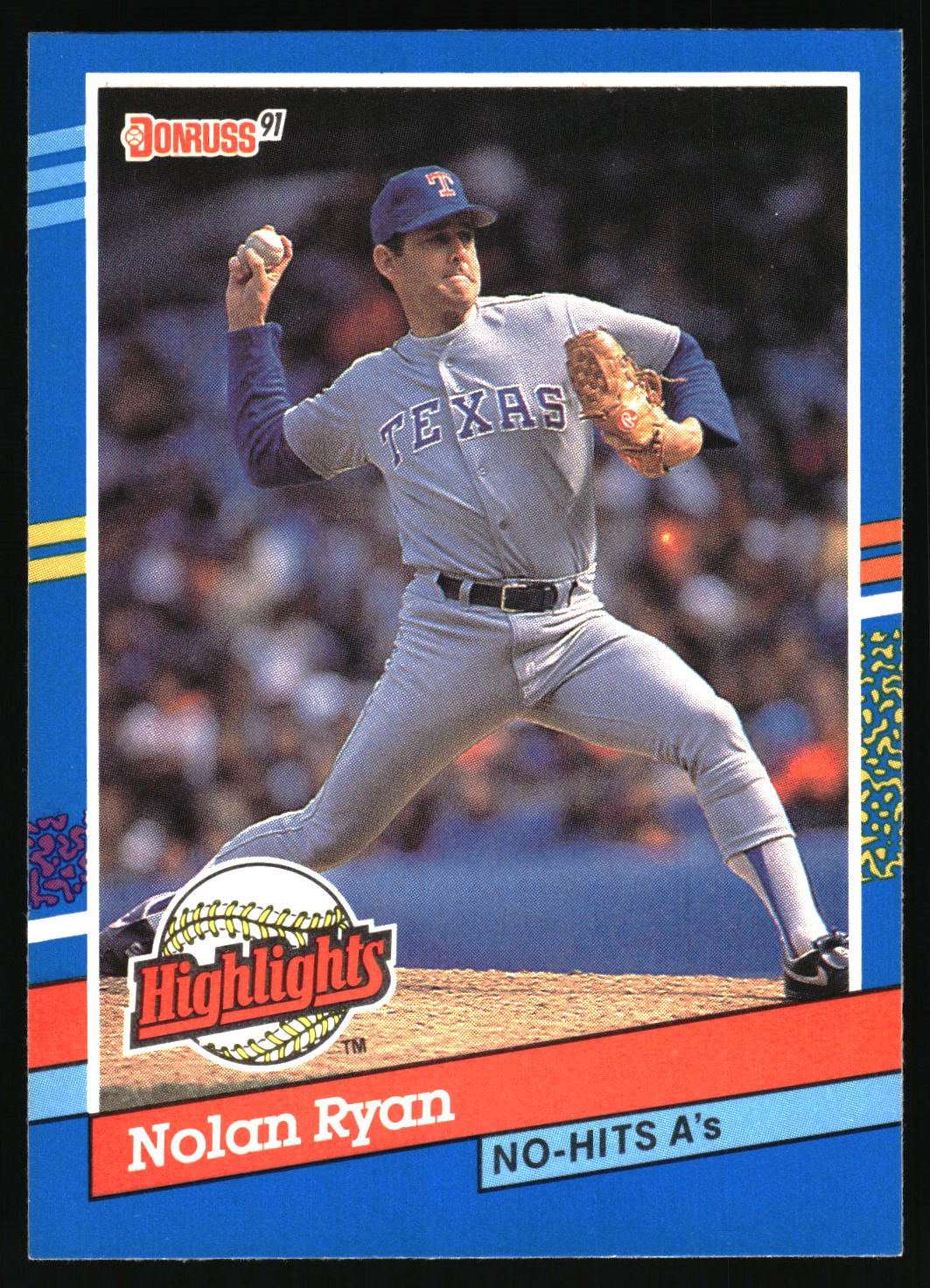 1991 Donruss #BC-3b Nolan Ryan Bonus Cards