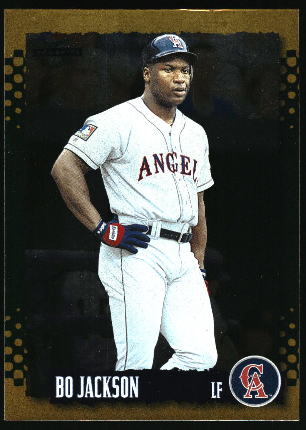 1995 Score #342 Bo Jackson Gold Rush