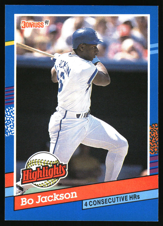 1991 Donruss #BC-10b Bo Jackson Bonus Cards