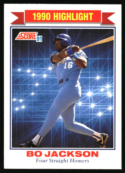 1991 Score #420 Bo Jackson