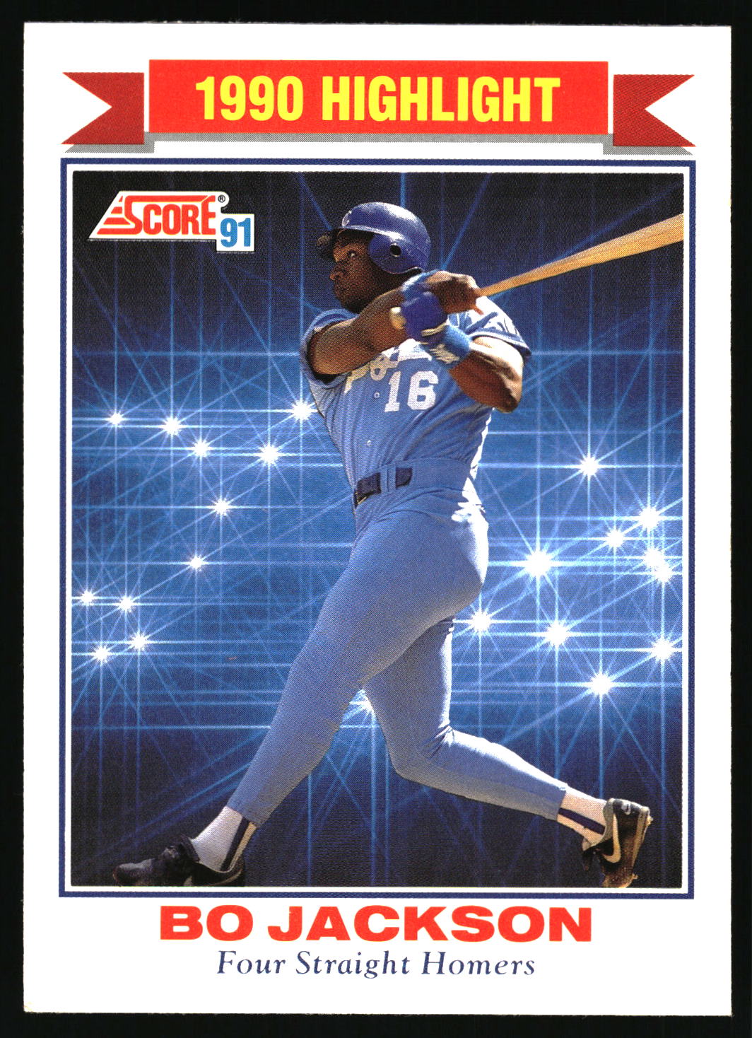 1991 Score #420 Bo Jackson