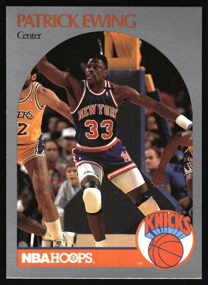 1990-91 Hoops #203 Patrick Ewing