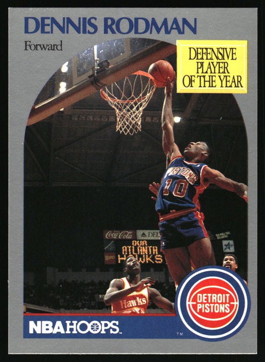 1990-91 Hoops #109 Dennis Rodman