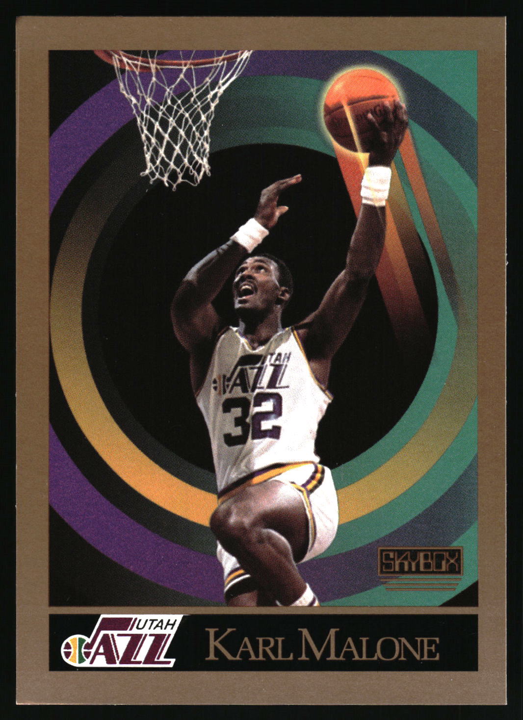 1990-91 SkyBox #282 Karl Malone