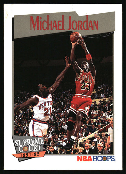 1991-92 Hoops #455 Michael Jordan