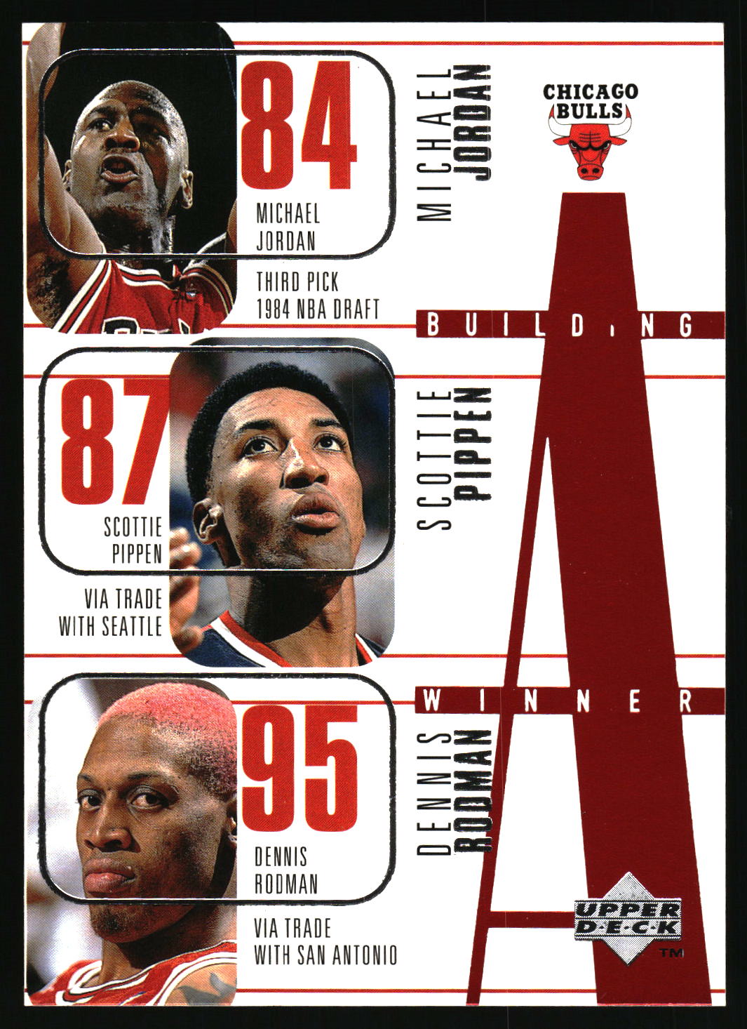 1996-97 Upper Deck #139 Chicago Bulls