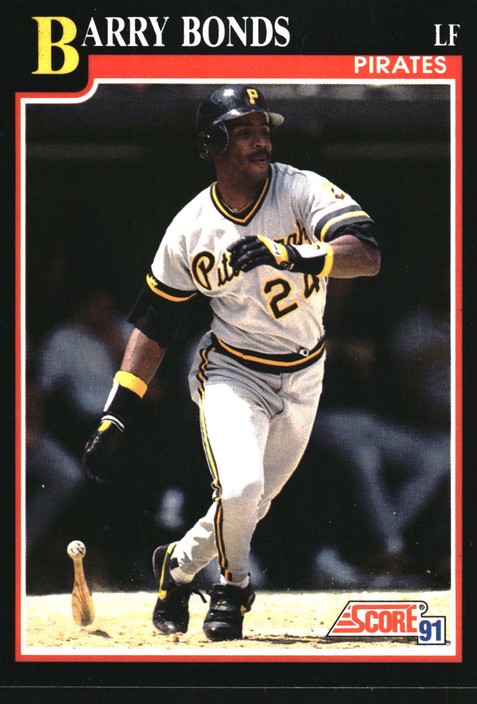 1991 Score #330 Barry Bonds