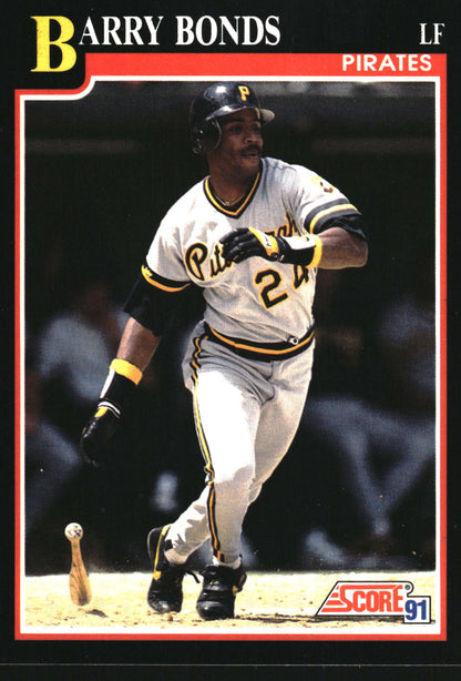 1991 Score #330 Barry Bonds