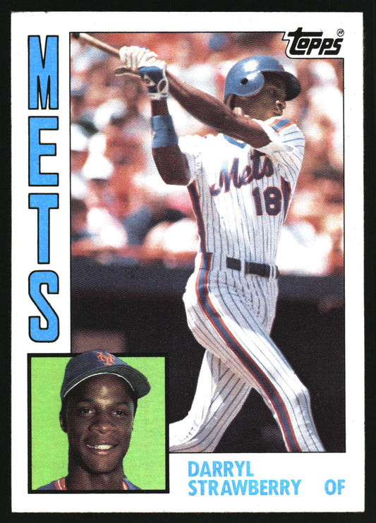 1984 Topps #182 Darryl Strawberry