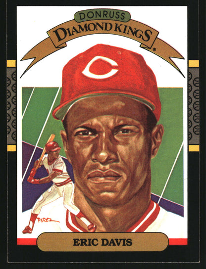 1987 Donruss #22 Eric Davis Super Diamond Kings