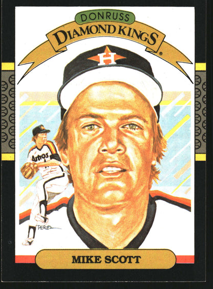 1987 Leaf #18 Mike Scott