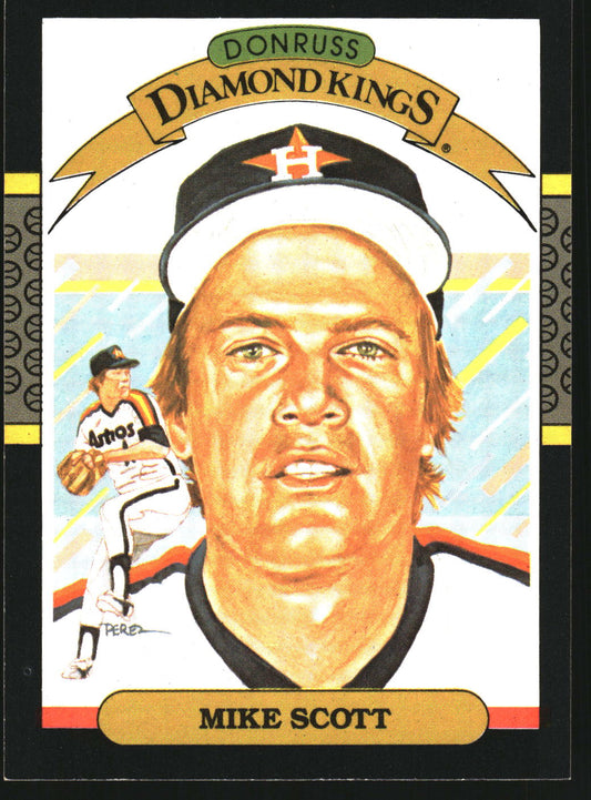 1987 Leaf #18 Mike Scott