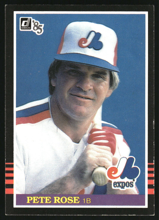 1985 Donruss #254 Pete Rose