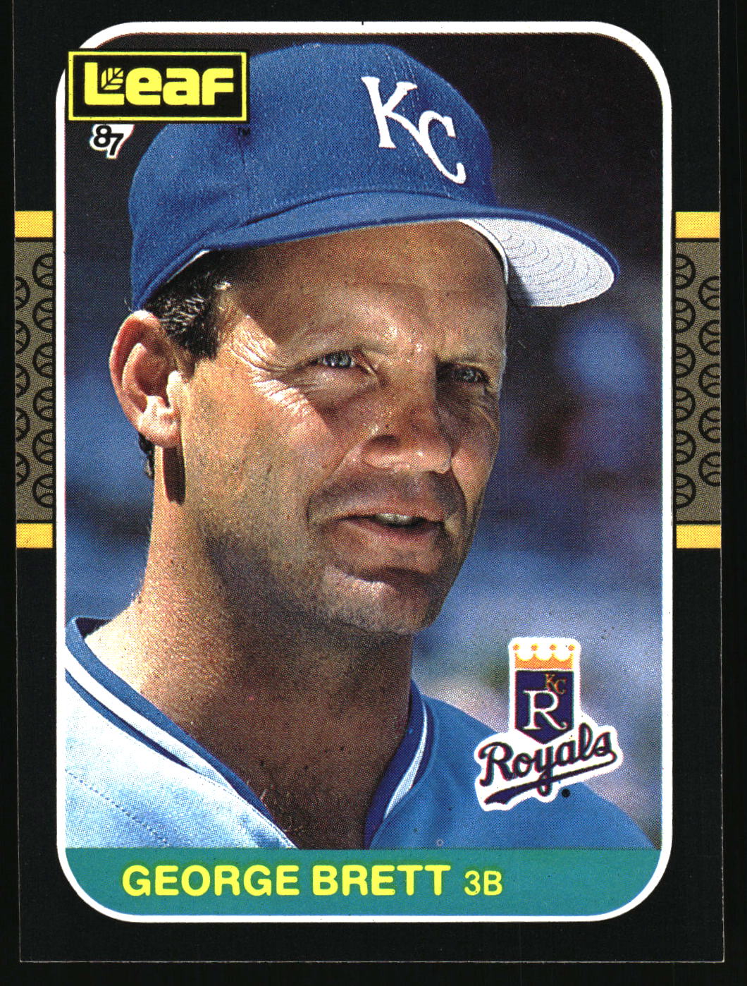 1987 Leaf #96 George Brett