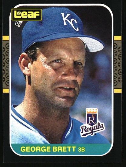 1987 Leaf #96 George Brett