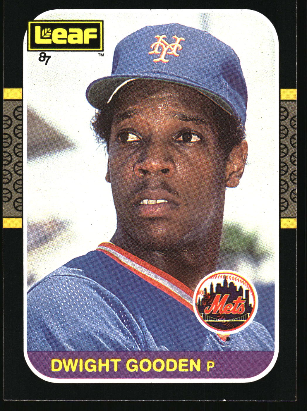 1987 Leaf #84 Dwight Gooden