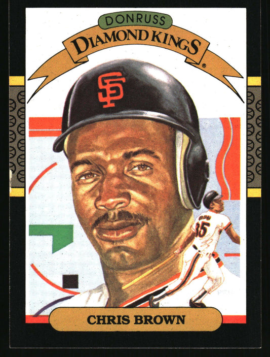 1987 Leaf #11 Chris Brown