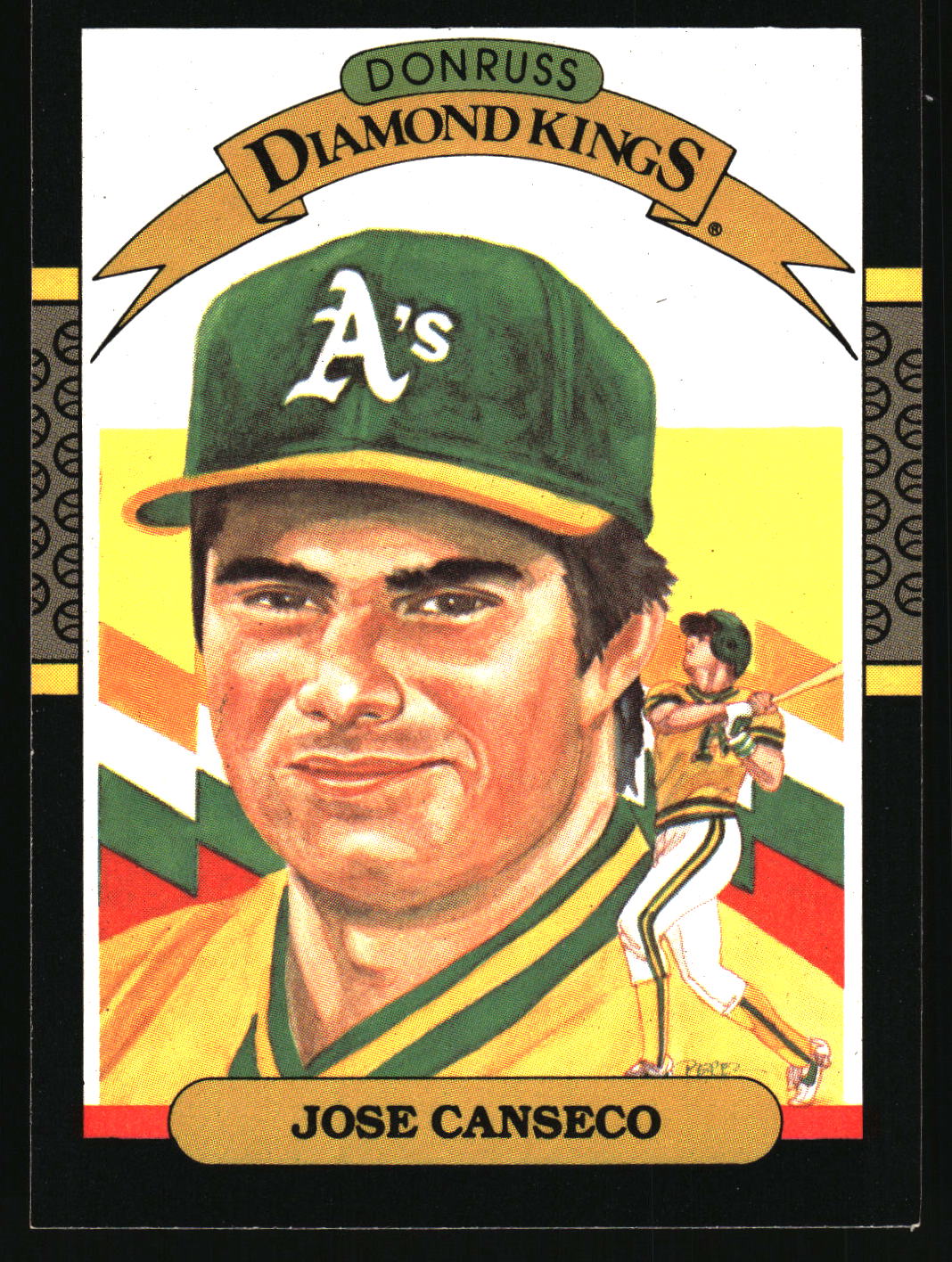 1987 Donruss #6 Jose Canseco