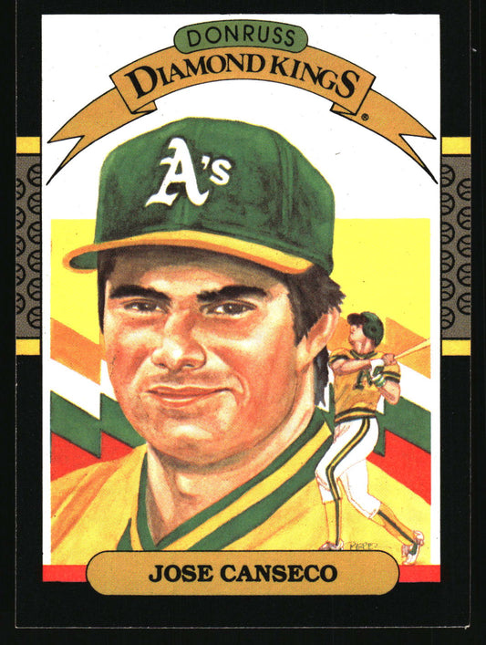 1987 Donruss #6 Jose Canseco