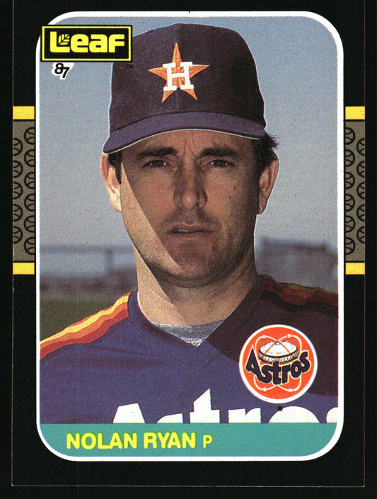 1987 Leaf #257 Nolan Ryan