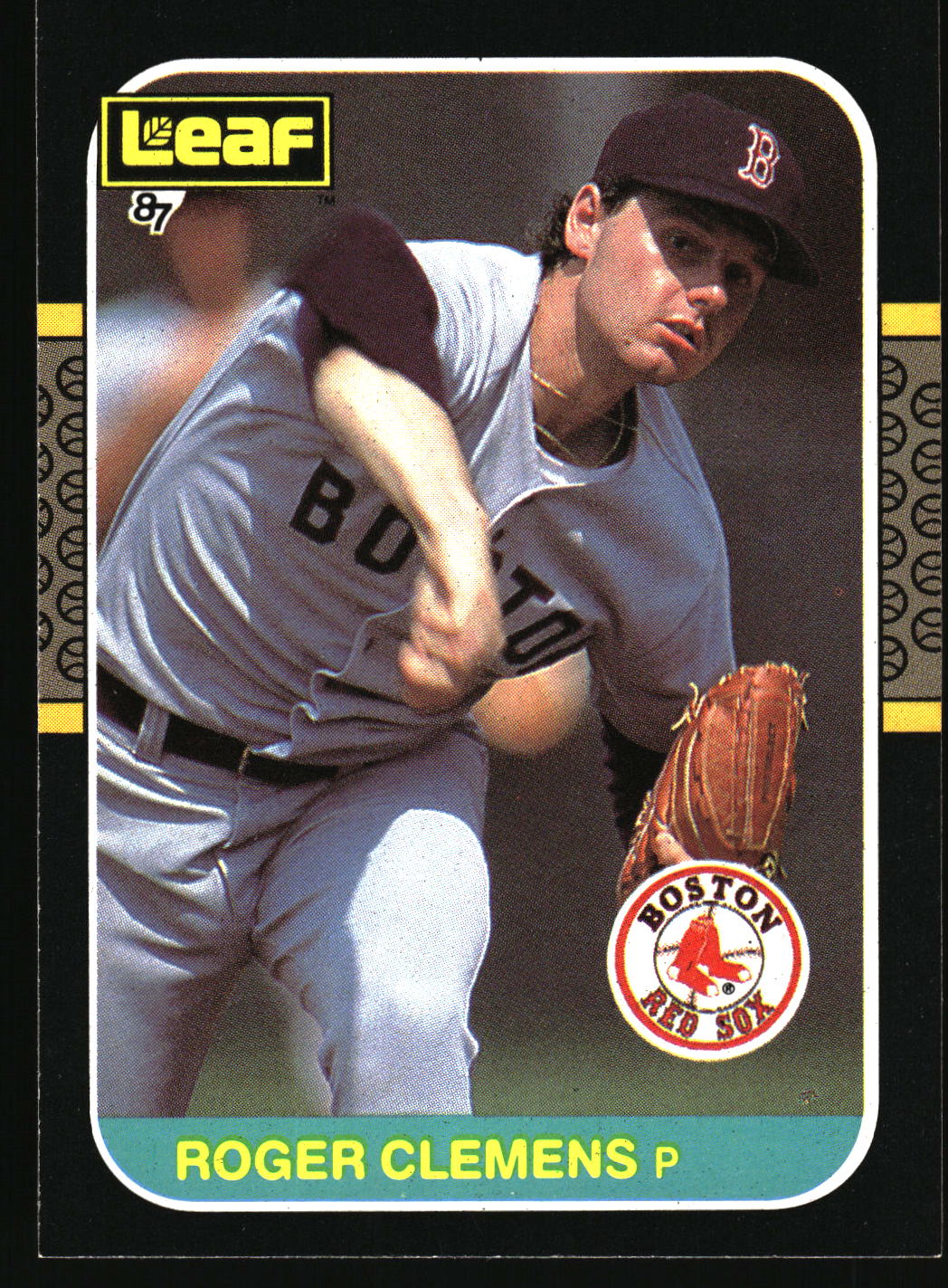 1987 Leaf #190 Roger Clemens
