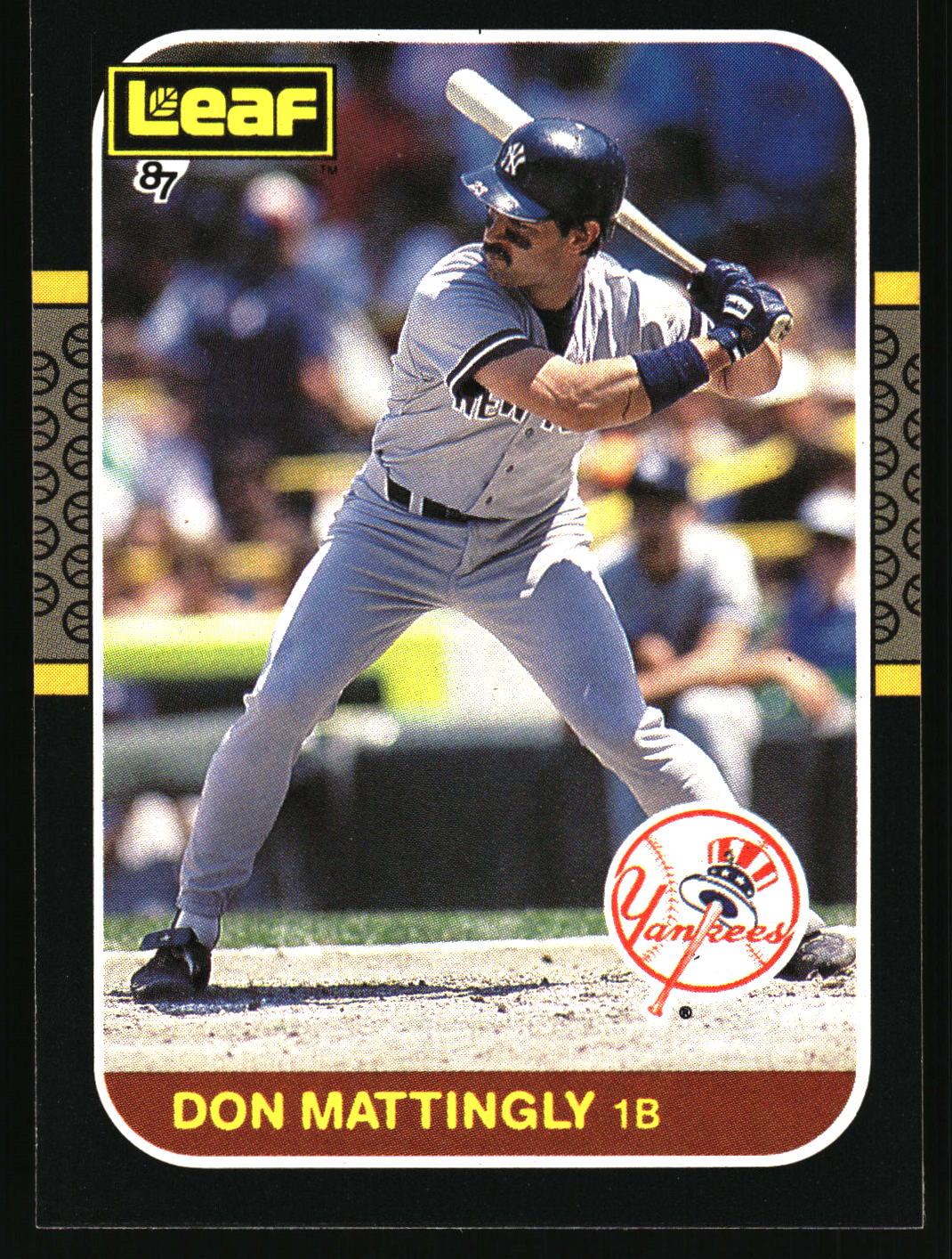 1987 Leaf #150 Don Mattingly