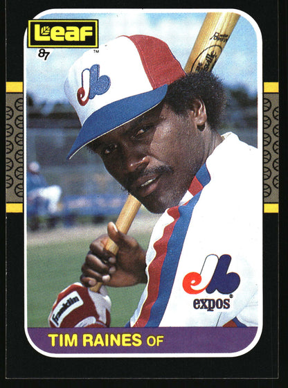 1987 Leaf #149 Tim Raines