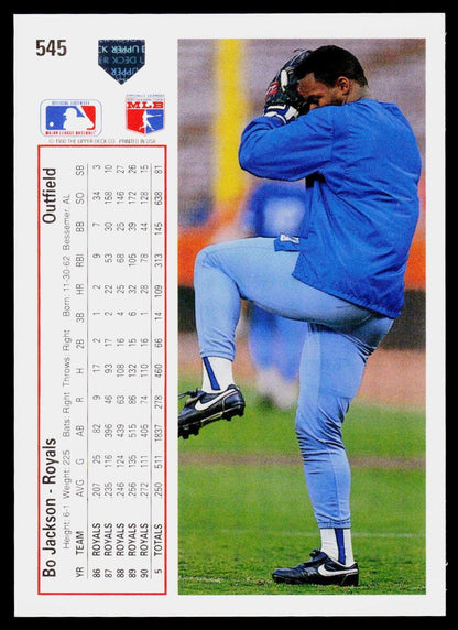 1991 Upper Deck #545 Bo Jackson