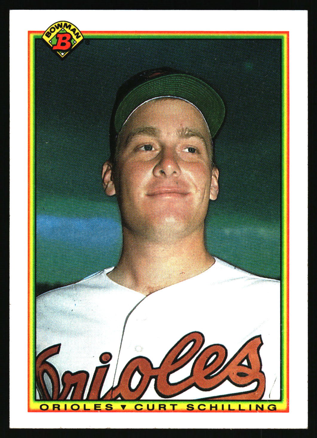 1990 Bowman #246 Curt Schilling