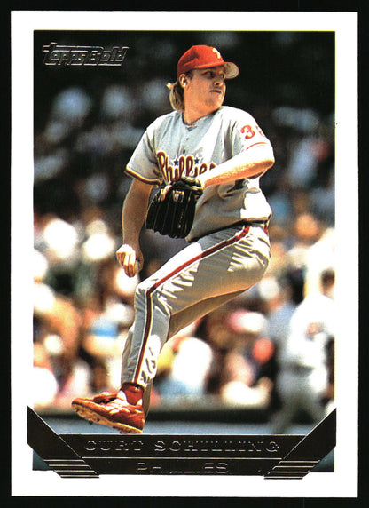 1993 Topps #421 Curt Schilling