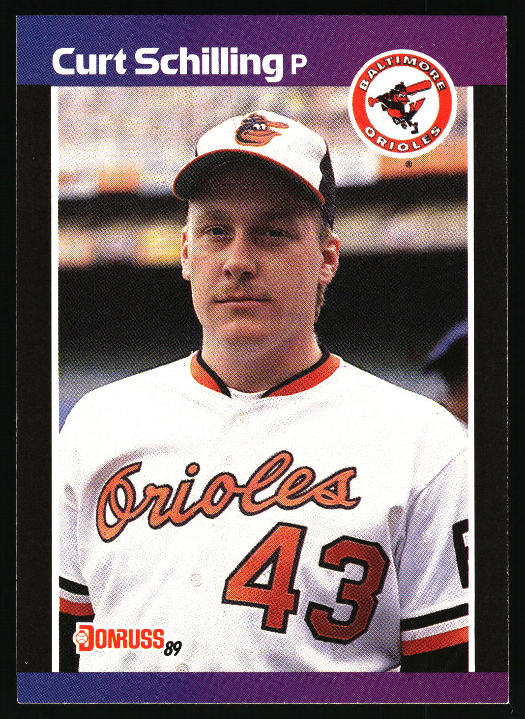 1989 Donruss #635c Curt Schilling