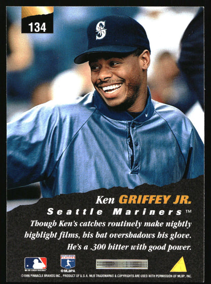 1996 Pinnacle #134 Ken Griffey Jr.