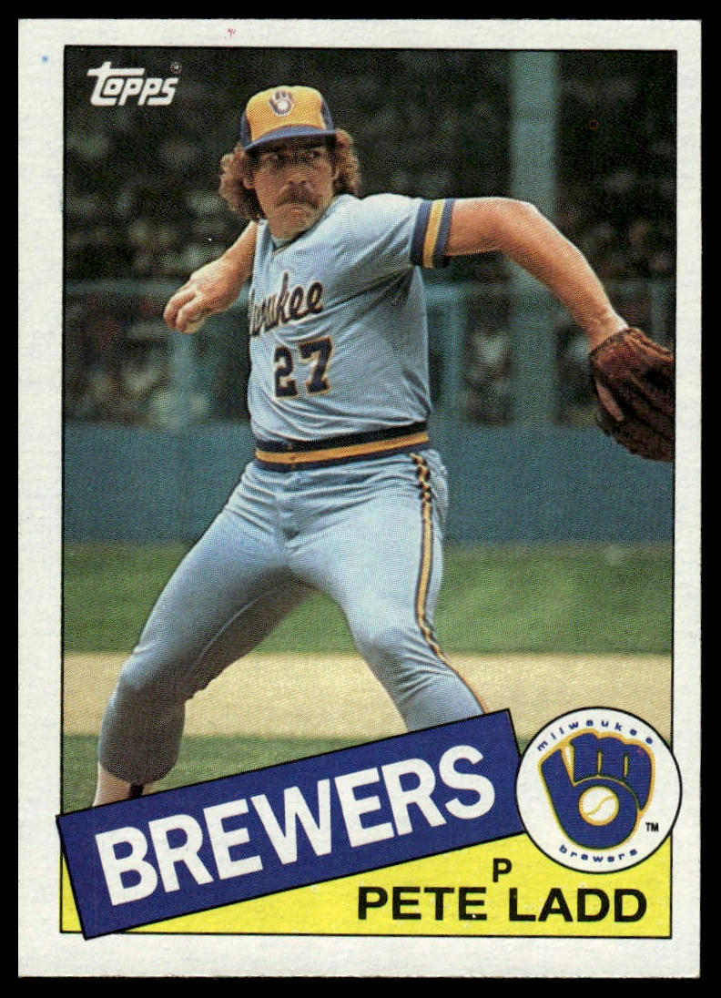 1985 Topps #471 Pete Ladd