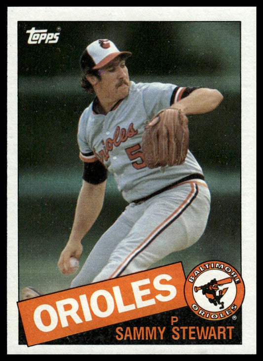1985 Topps #469 Sammy Stewart
