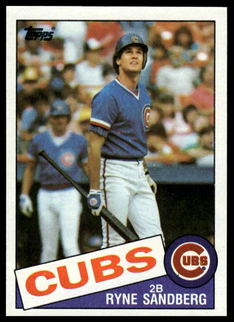 1985 Topps #460 Ryne Sandberg