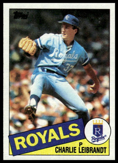 1985 Topps #459 Charlie Leibrandt