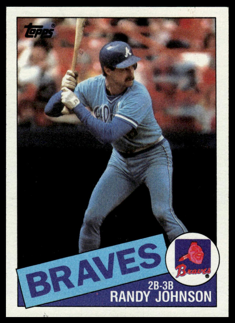 1985 Topps #458 Randy Johnson