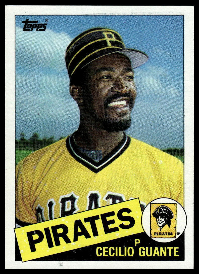 1985 Topps #457 Cecilio Guante