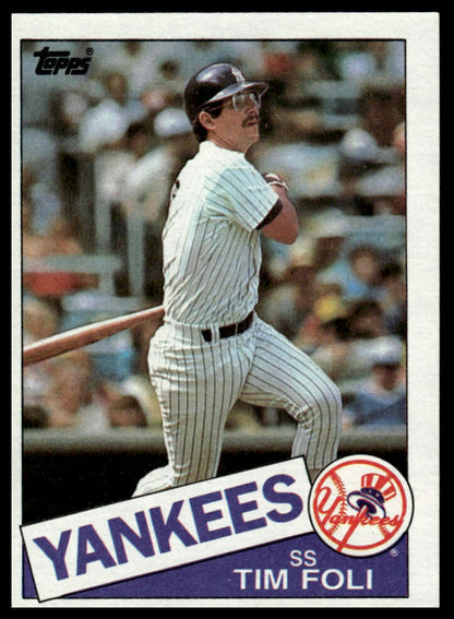 1985 Topps #456 Tim Foli