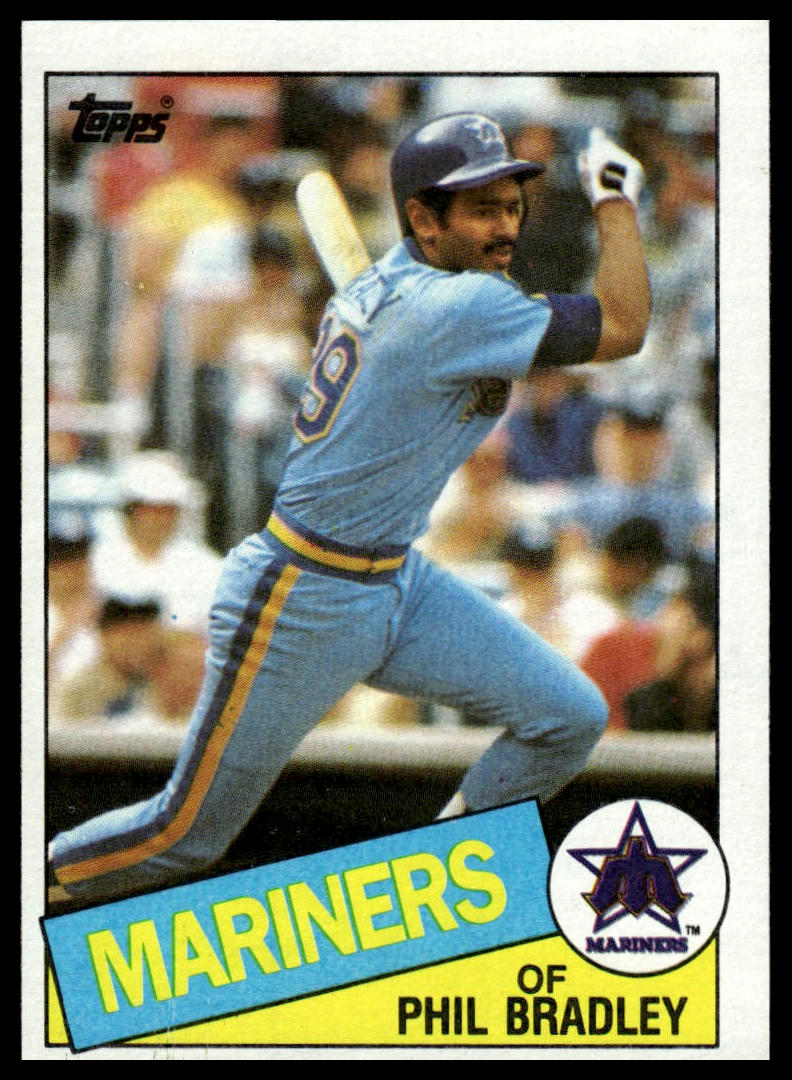 1985 Topps #449 Phil Bradley