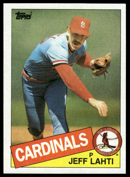 1985 Topps #447 Jeff Lahti