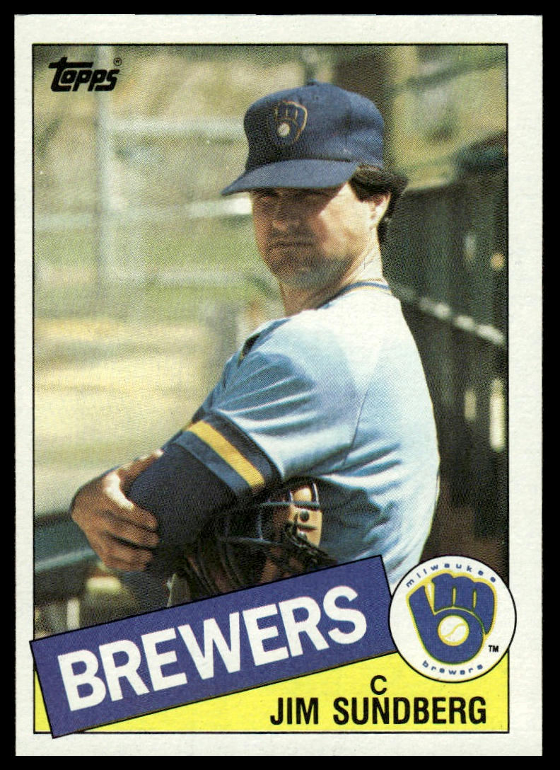 1985 Topps #446 Jim Sundberg