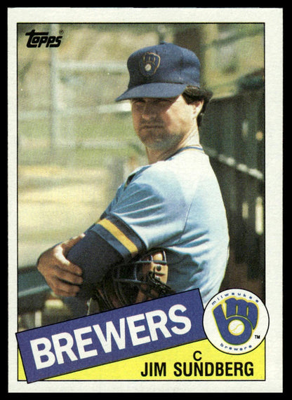 1985 Topps #446 Jim Sundberg