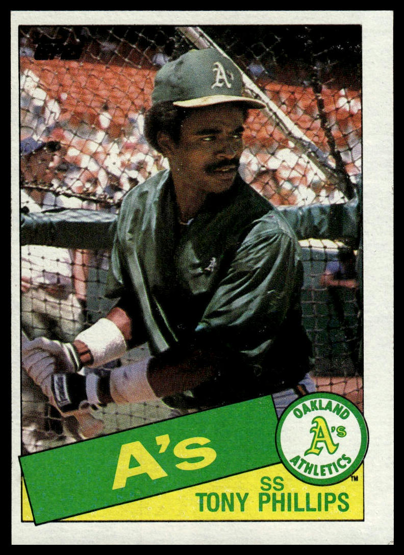 1985 Topps #444 Tony Phillips