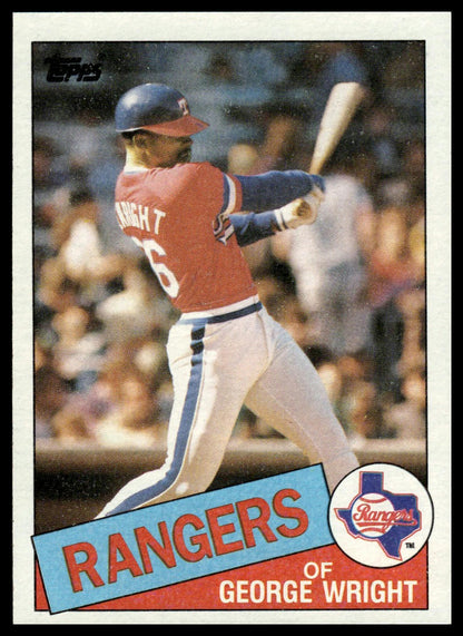 1985 Topps #443 George Wright