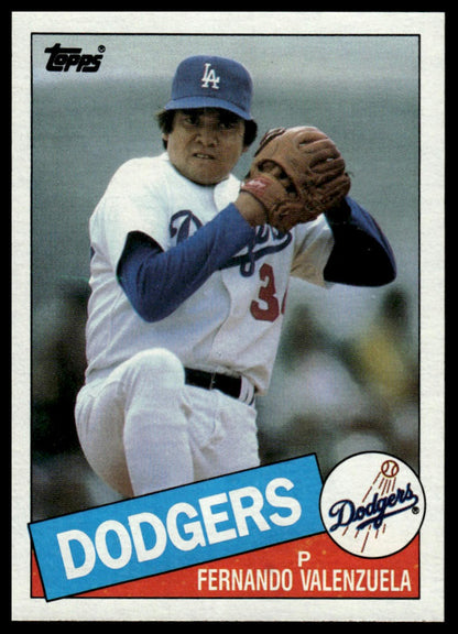 1985 Topps #440 Fernando Valenzuela